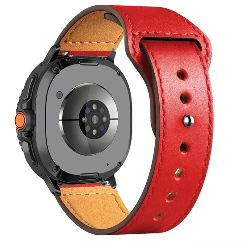 Comfortable Leather Wrist Strap for Samsung Galaxy Watch Ultra