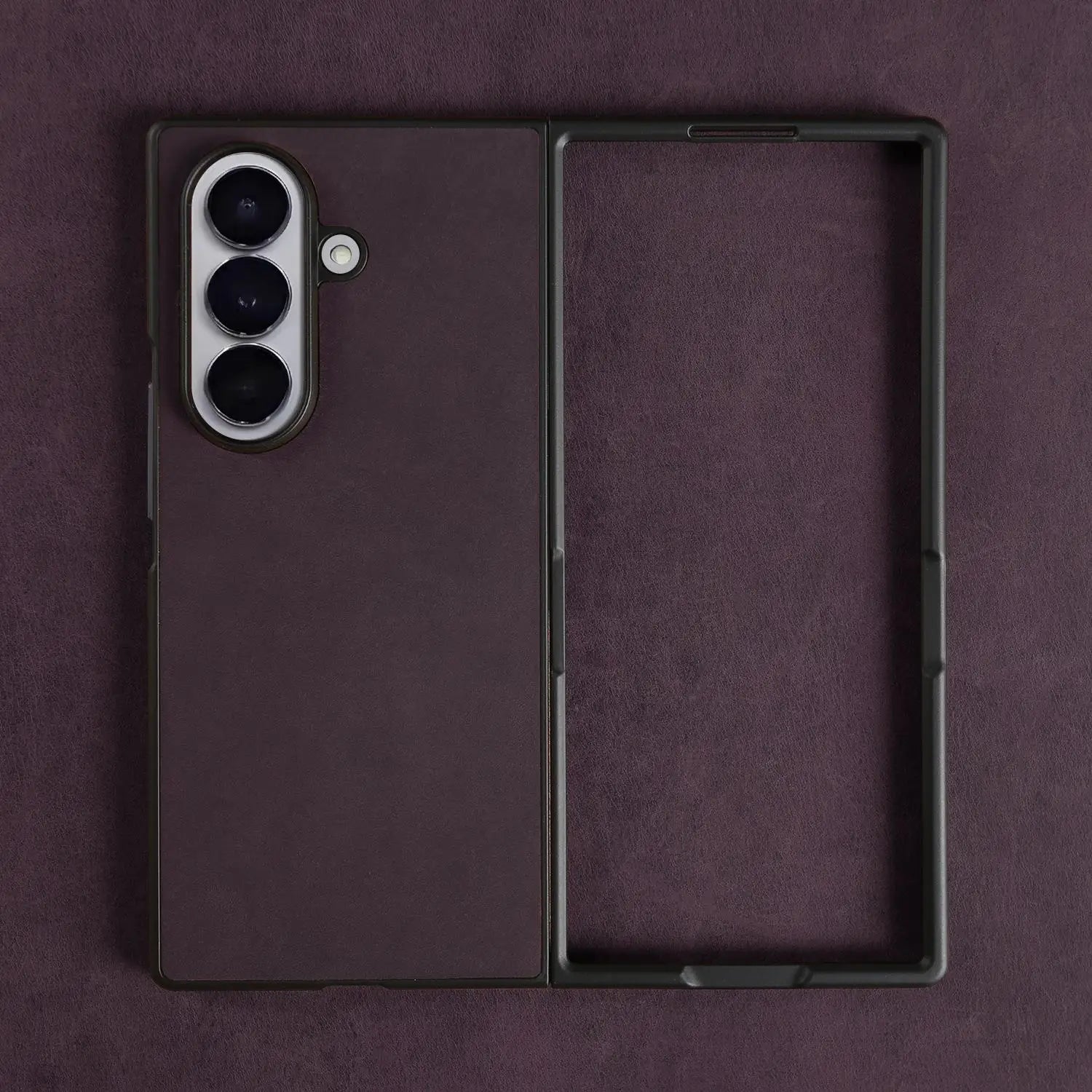 Retro Crazy Horse Genuine Leather Case for Samsung Galaxy Z Fold 7