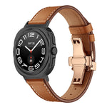 Classic Leather Strap for Samsung Galaxy Watch Ultra and Samsung Galaxy Watch Ultra (2025)