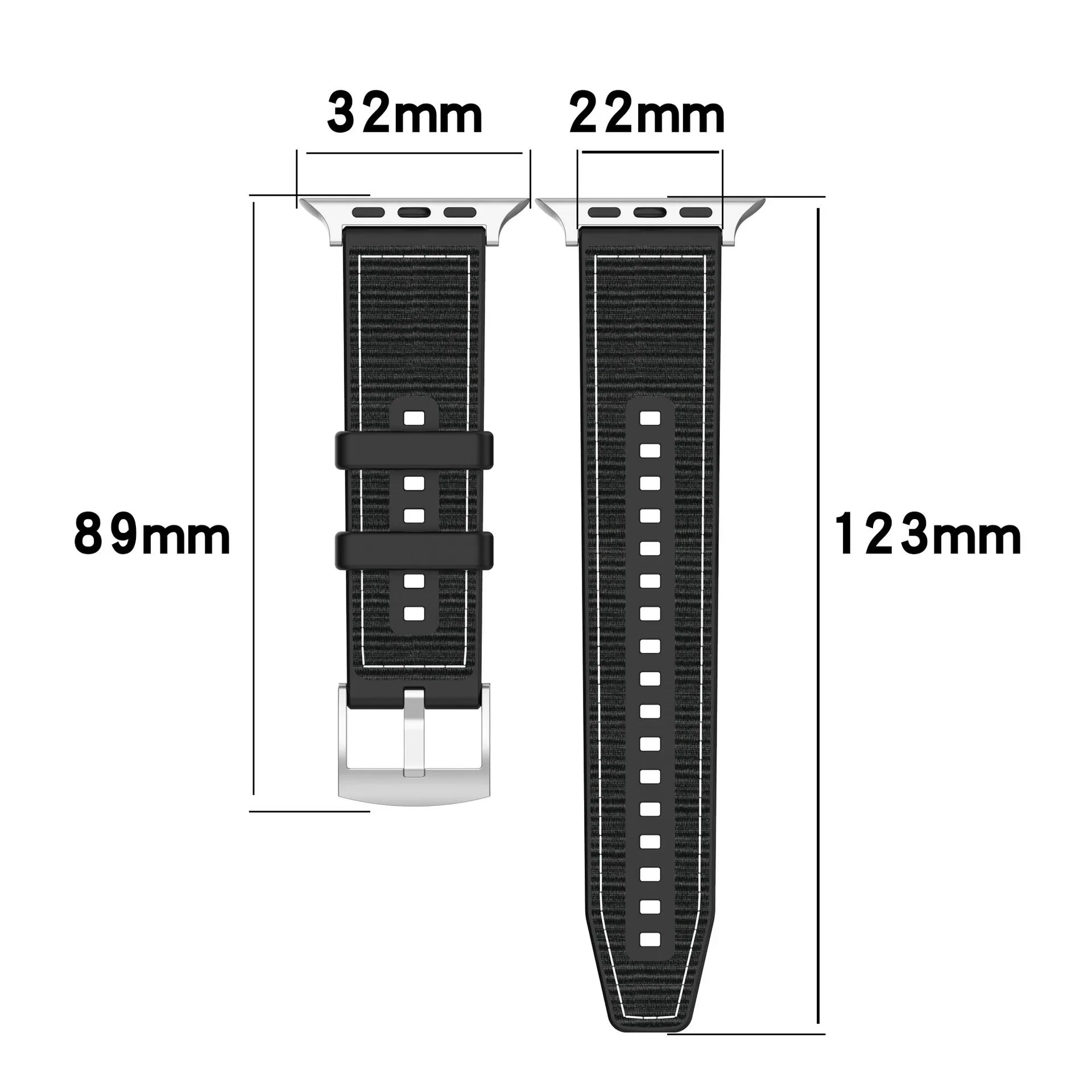 High-Quality Silicone Band for Apple Watch