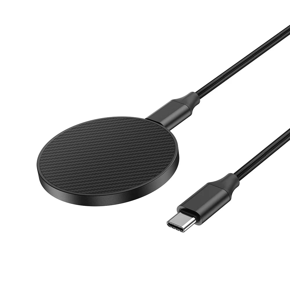 WiWU Wi-P034 15W Kevlar MagSafe-Compatible Wireless Charger