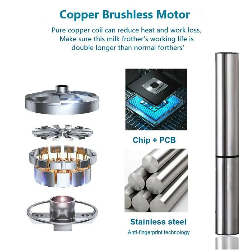 BALASHOV Portable Electric Milk Frother