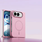 Silicone MagSafe Case with Raised Camera Ring for iPhone Duo