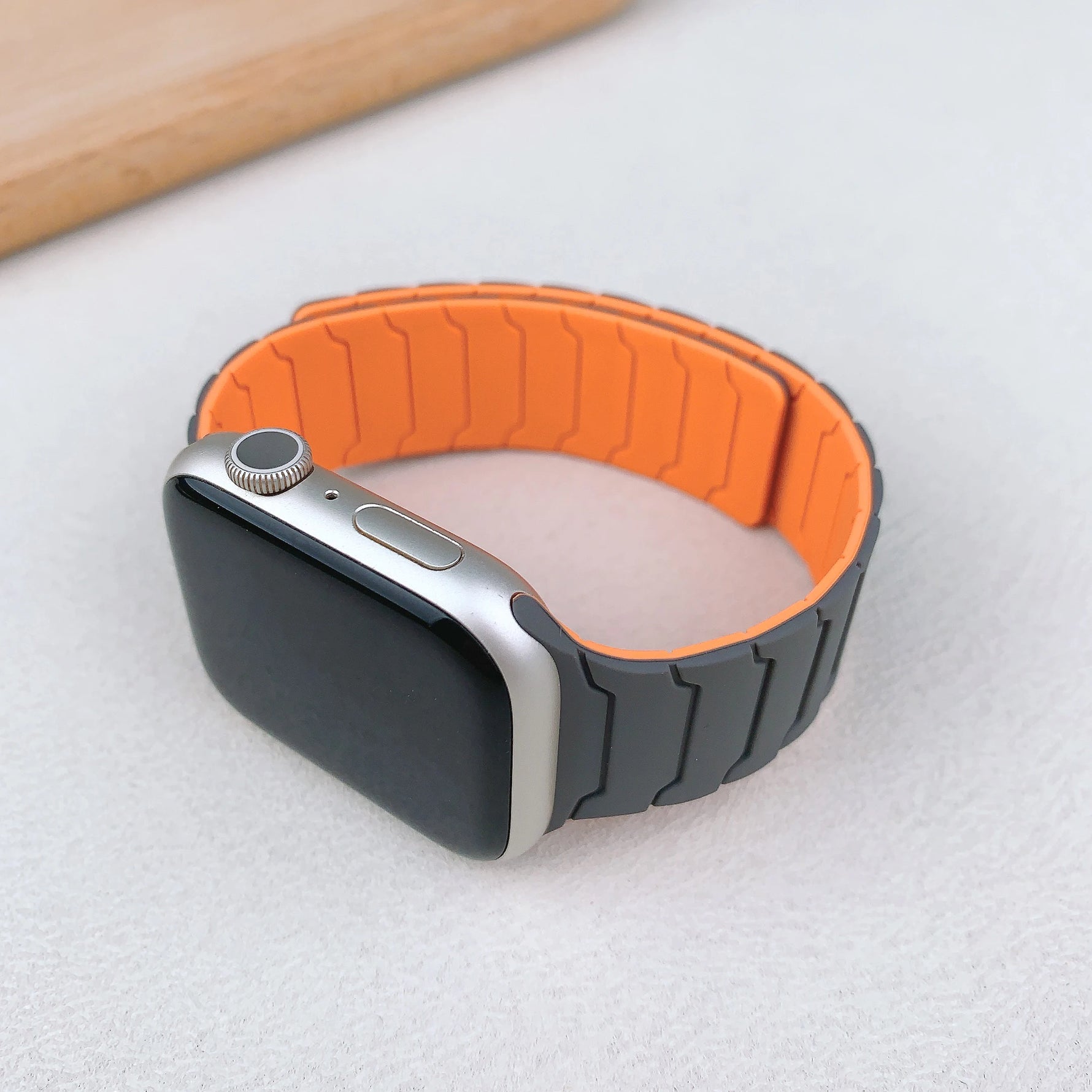 Adjustable Magnetic Silicone Band for Apple Watch