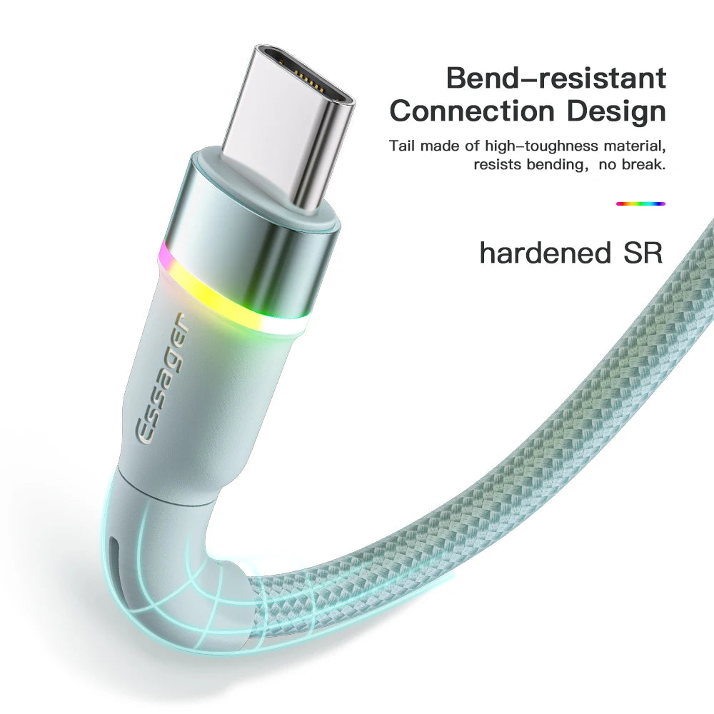 Essager 3A USB-A to USB-C Fast Charging Cable