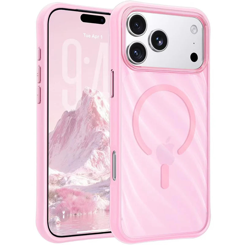 Frosted Semi-Transparent MagSafe Case for iPhone 18 Series