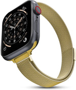 Elegant Slim Magnetic Milanese Loop Strap for Apple Watch