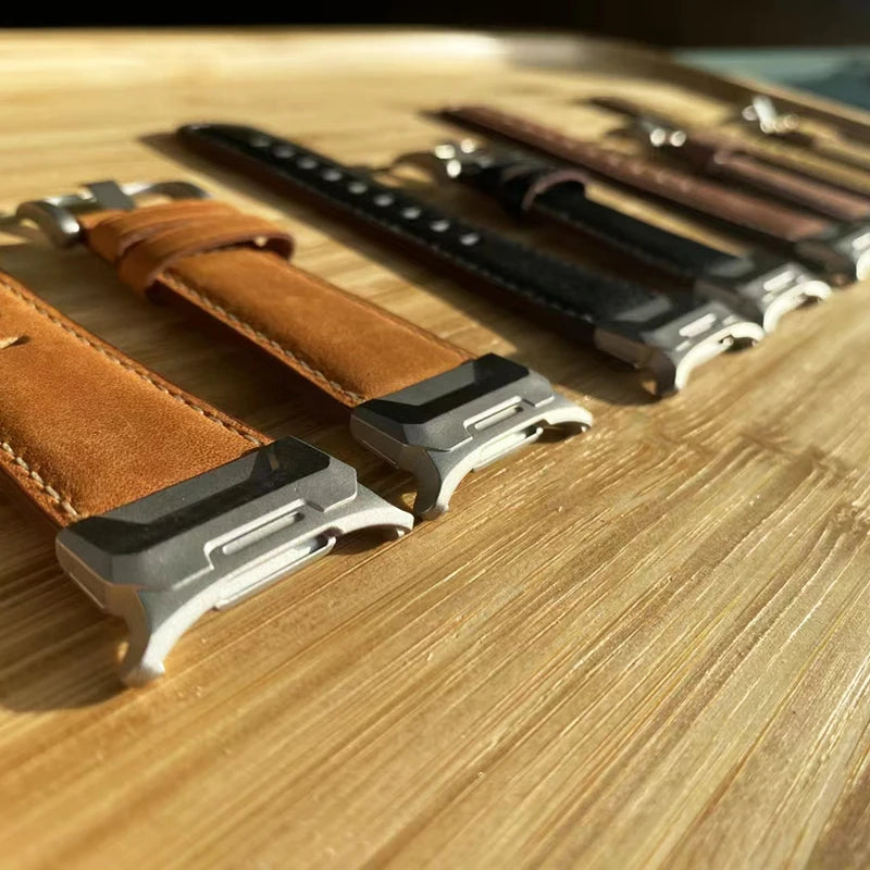 Leather Watch Strap for Samsung Galaxy Watch Ultra