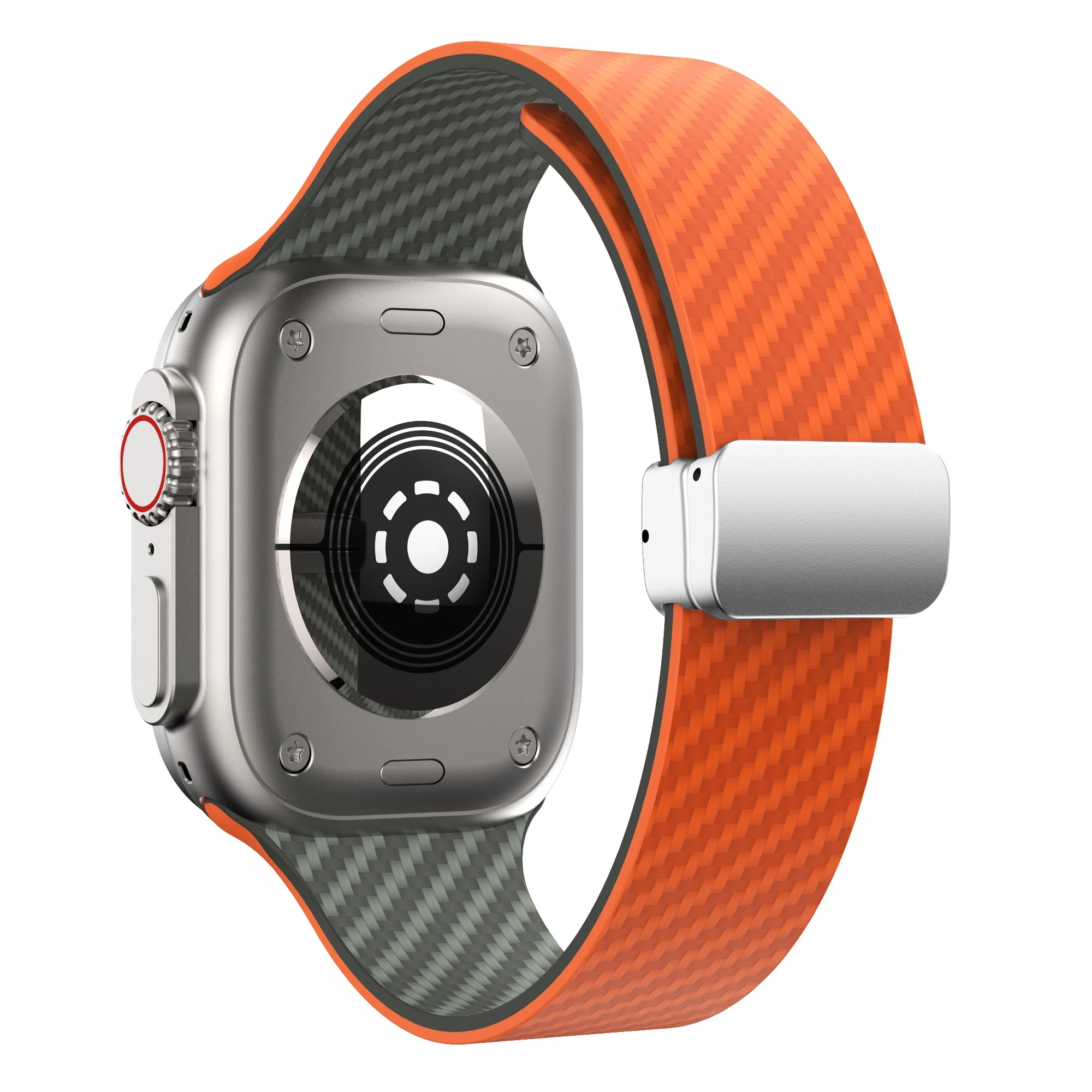 Carbon Fiber Pattern Magnetic Straps for Apple Watch