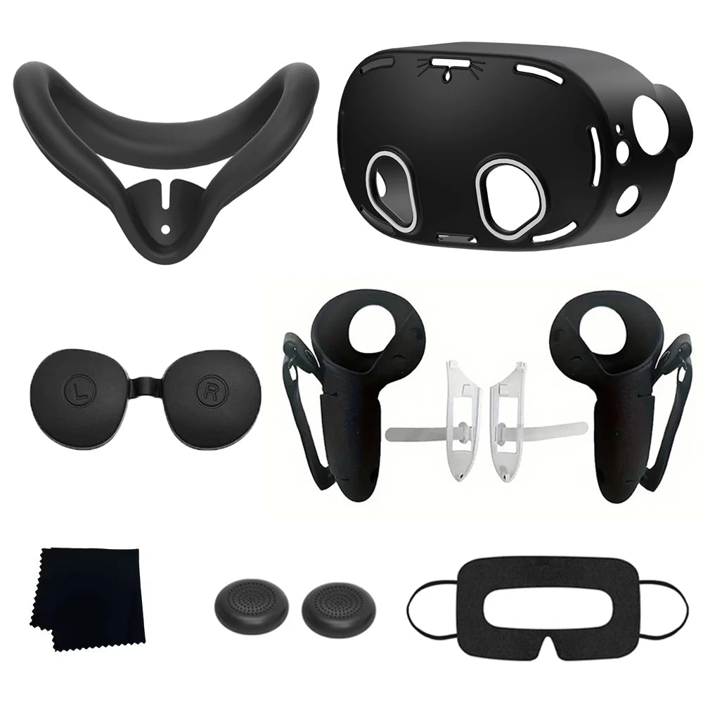8-in-1 Silicone Protective Cover Kit for Meta Quest 3s