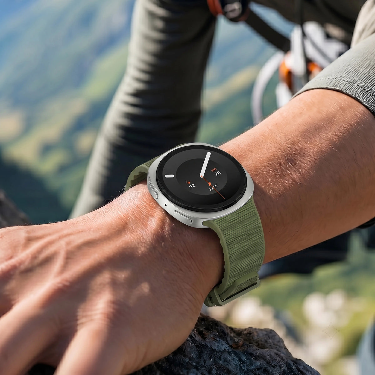 Sport Band with Multiple Adjustment Holes for Samsung Galaxy Watch 9