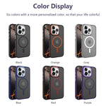 Shockproof Translucent MagSafe Case for iPhone 15 Series