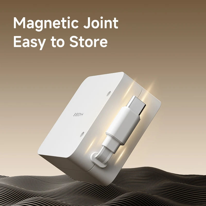 Hagibis USB-C to USB-C 100W Retractable Charger Cable