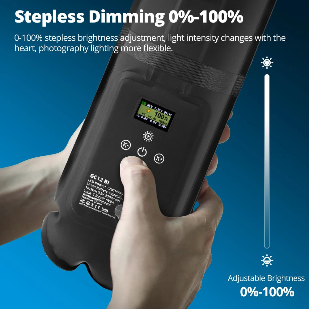 Ambitful GC12 Gold Crow 12 Inflatable LED Soft Light