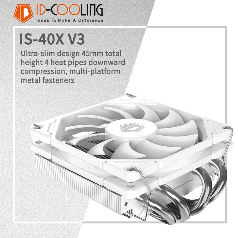 ID-COOLING IS-40X 45mm Low-Profile CPU Air Cooler