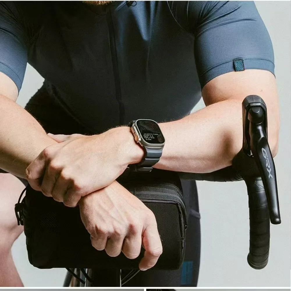 Durable Trail Silicone Replacement Strap for Apple Watch