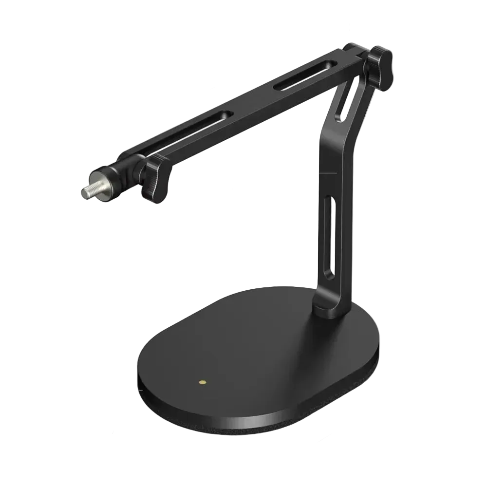 Adjustable Two-Stage Boom Arm Microphone Stand