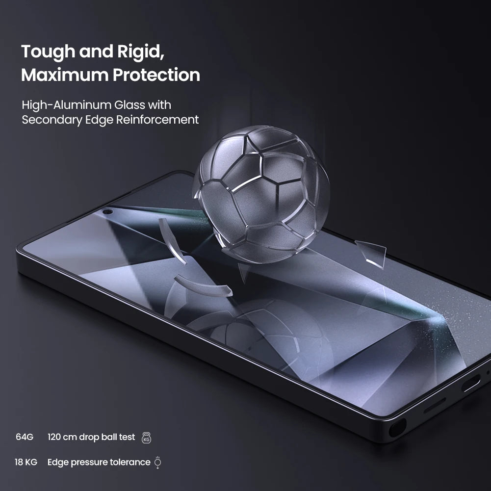 Samsung Galaxy S25 Series Screen Protector with Installation Tool