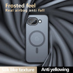 Google Pixel 10a Frosted Skin Feel Protective Magnetic Case