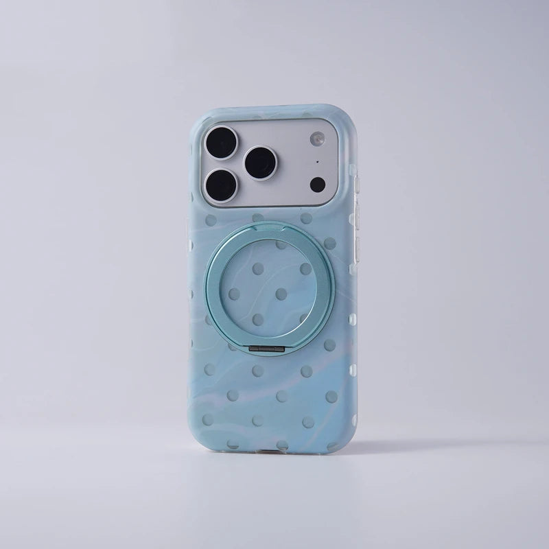 Ball-Bearing 360° Rotating MagSafe Case with Camera Protection Ring for iPhone 18 Series