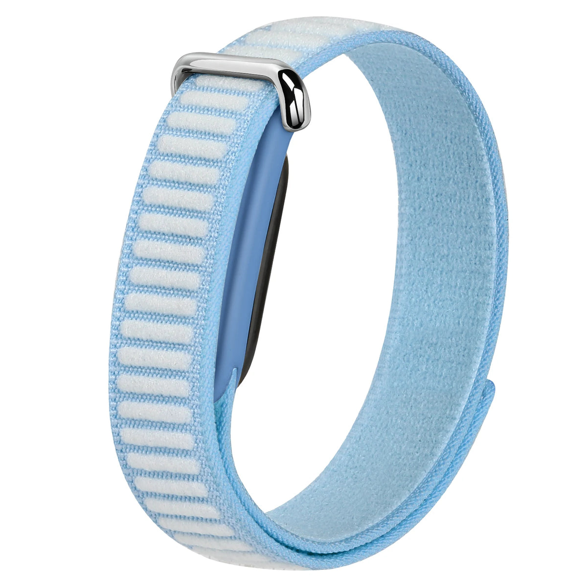Soft Nylon Loop Watch Strap with Hook-and-Loop Closure for Google Fitbit Air