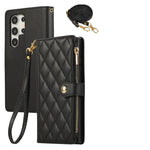 Crossbody Leather Wallet Case for Samsung Galaxy S25 Series