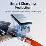 CABLETIME High-Speed USB4 Magnetic Cable