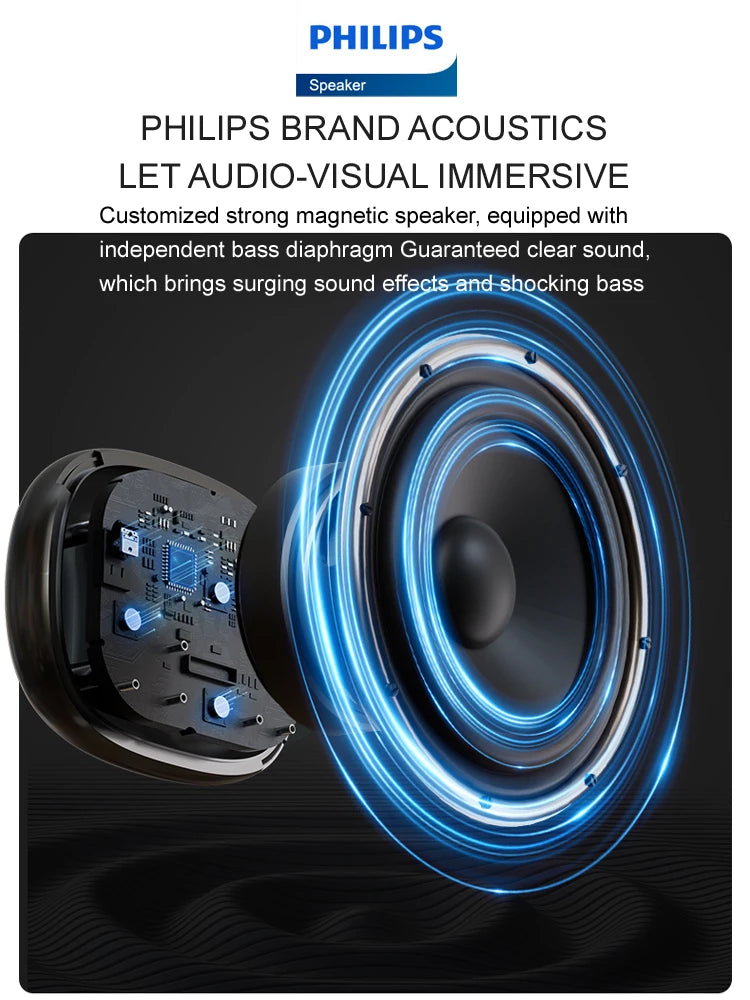 Philips TAS2307 Wireless Bluetooth 5.3 Speaker