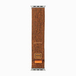 Vintage-Style Nylon Canvas Wrist Strap for Apple Watch