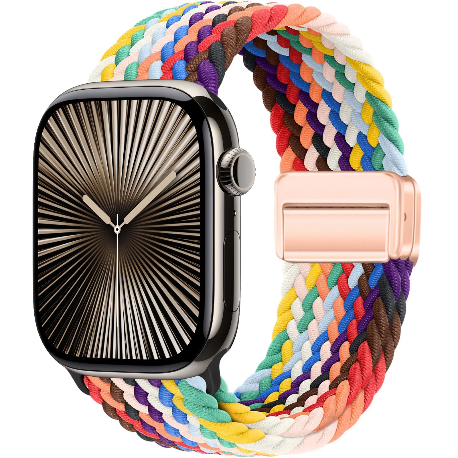 Premium Nylon Braided Strap for Apple Watch