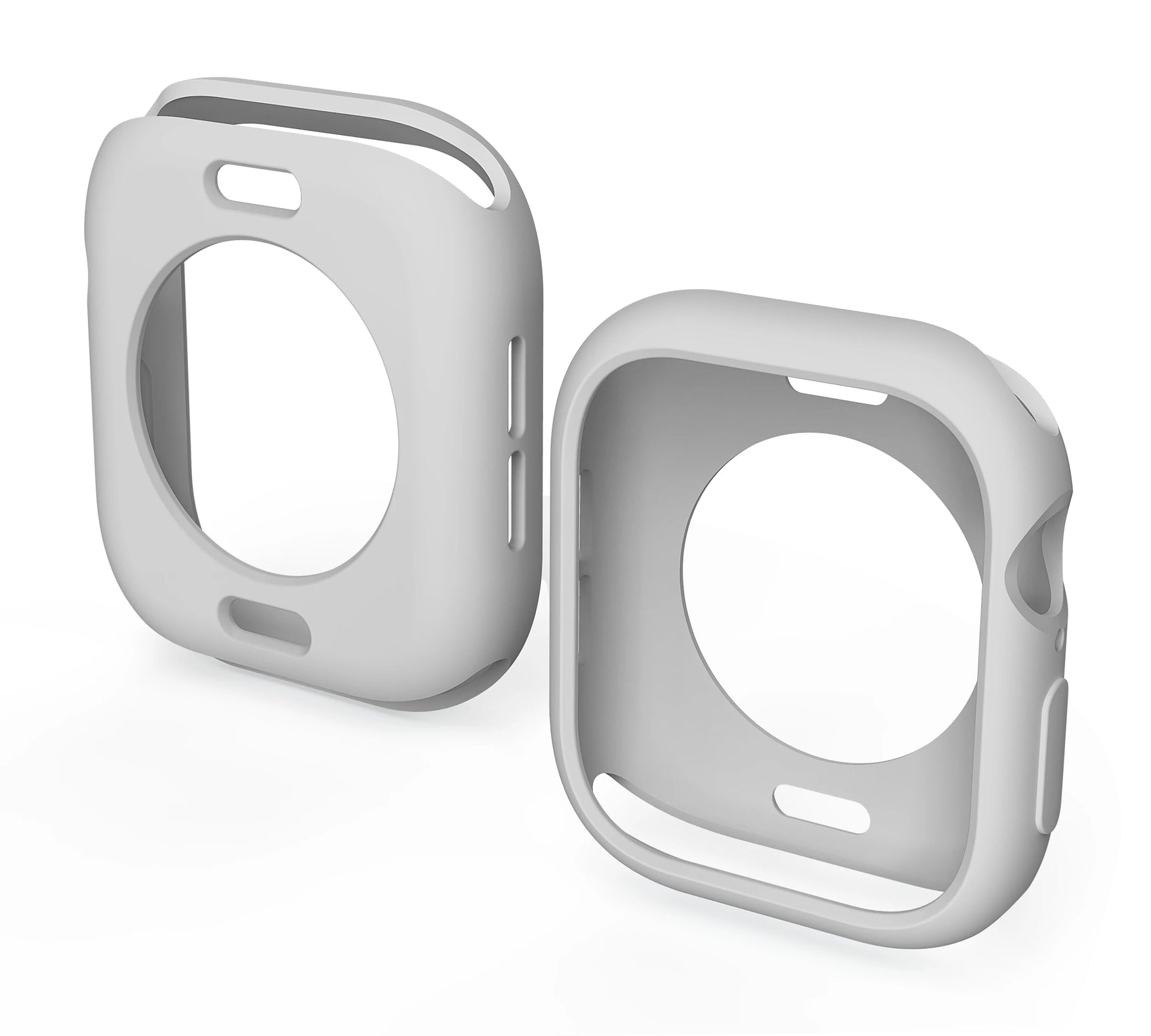 Candy Color Soft Silicone Bumper Case for Apple Watch