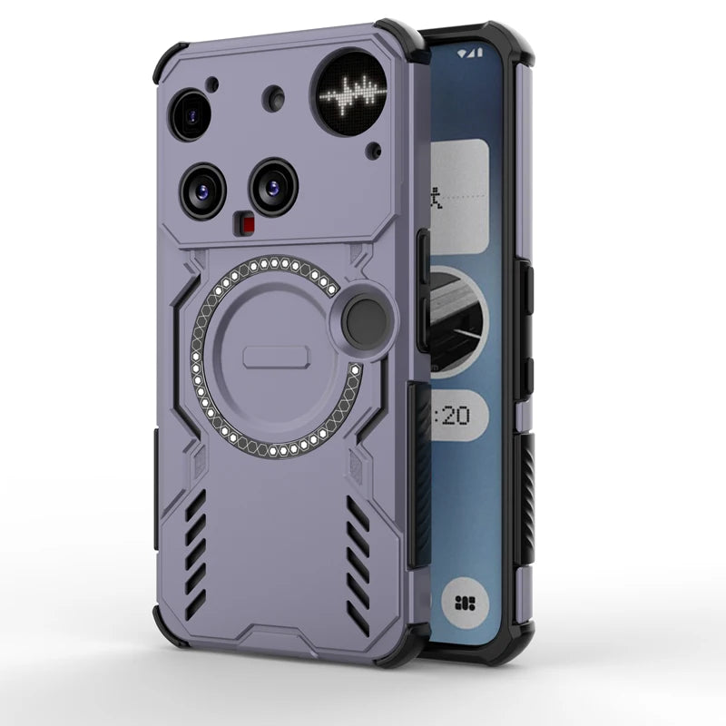 Shockproof Magnetic PC + TPU Case for Nothing Phone 3