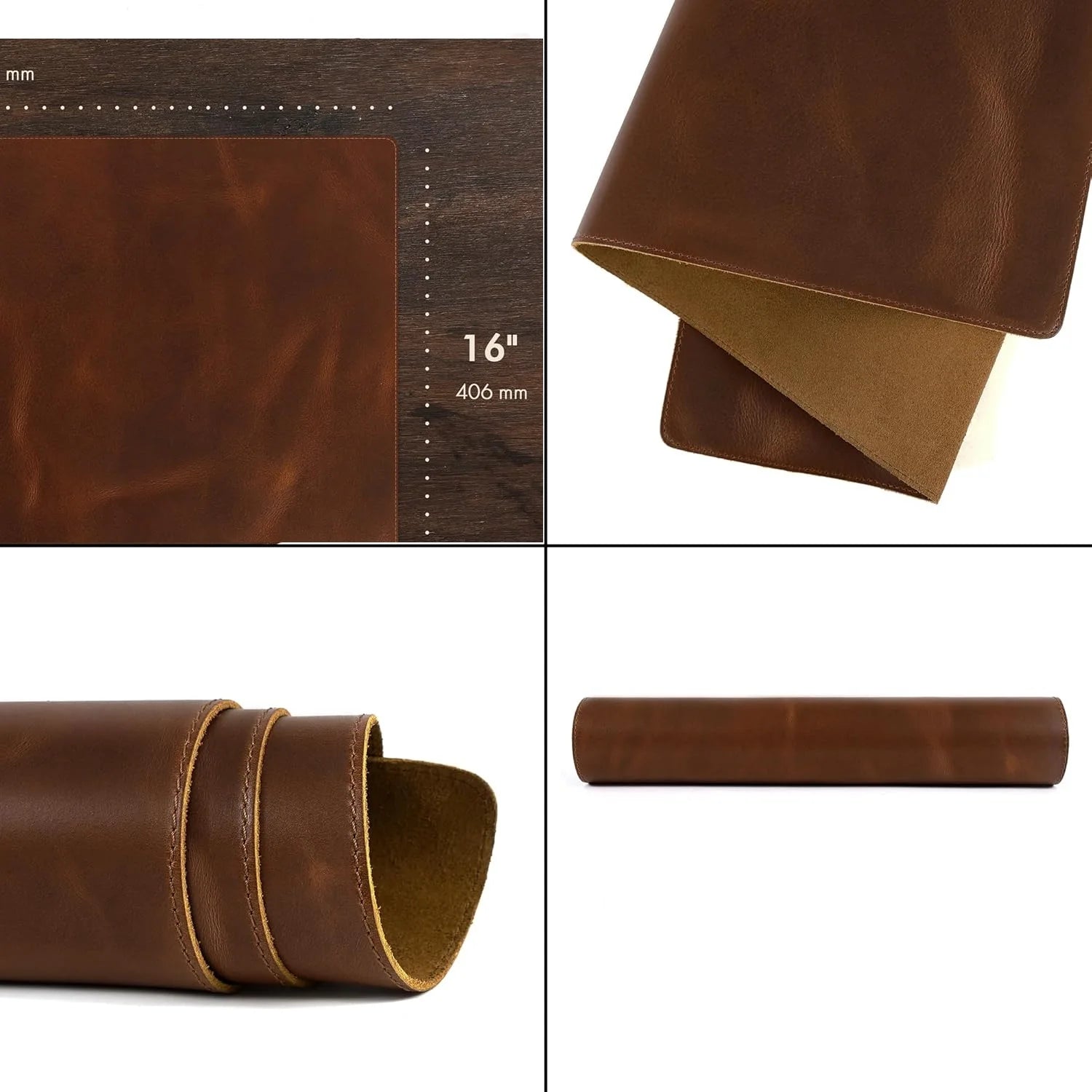 Real Leather Desk Mat