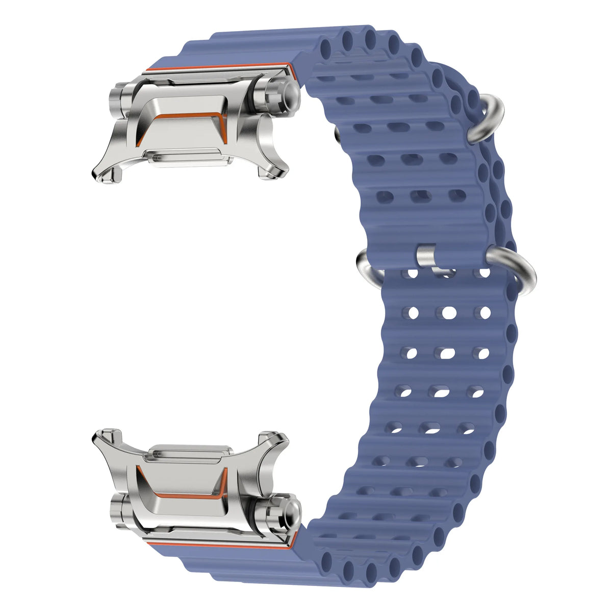Perforated Silicone Watch Band for Samsung Galaxy Watch Ultra 2