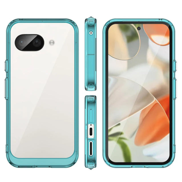 Transparent Hard PC + TPU Bumper Case for Google Pixel 9a