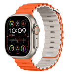 Soft-Touch Ocean Silicone Sport Band for Apple Watch