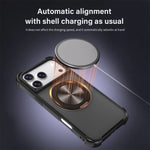 Protective Shockproof Armor Case with 360° Stand for iPhone 17 Series