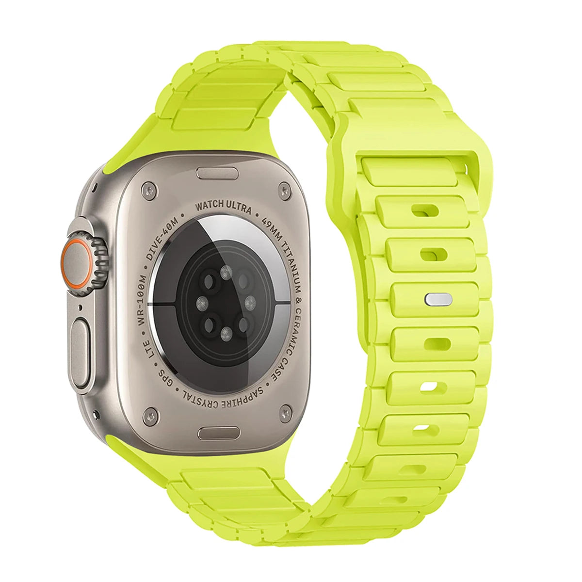 Durable Soft Silicone Watch Band for Apple Watch