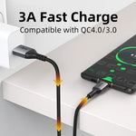 CABLETIME 5Gbps USB 3.0 USB-A to USB-C Cable