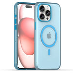 Shockproof Translucent Matte MagSafe Case for iPhone 16 Series