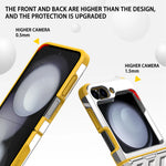 Premium Electroplated Hinge Protective Case for Samsung Galaxy Z Flip 6