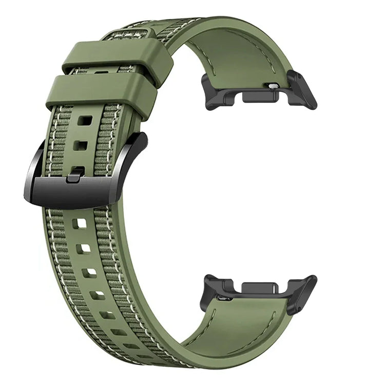 Sports Silicone Nylon Wristband for Samsung Galaxy Watch 8 & Galaxy Watch 8 Classic