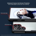 Shockproof Airbag Case with Magnetic Ring Stand for ZTE nubia Red Magic 9 Series