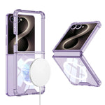 Clear MagSafe Bumper Case with Shockproof Corners for Samsung Galaxy Z Flip 8