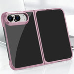 Clear Electroplated Hard PC Case for iPhone Duo