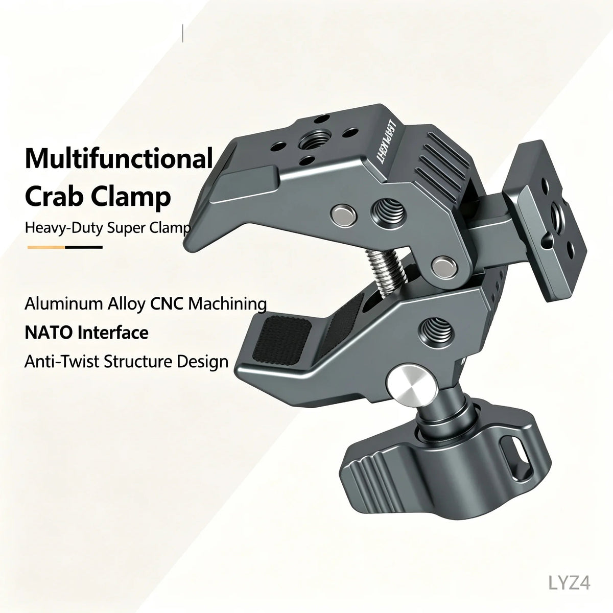 Magic Arm Super Clamp with NATO Interface