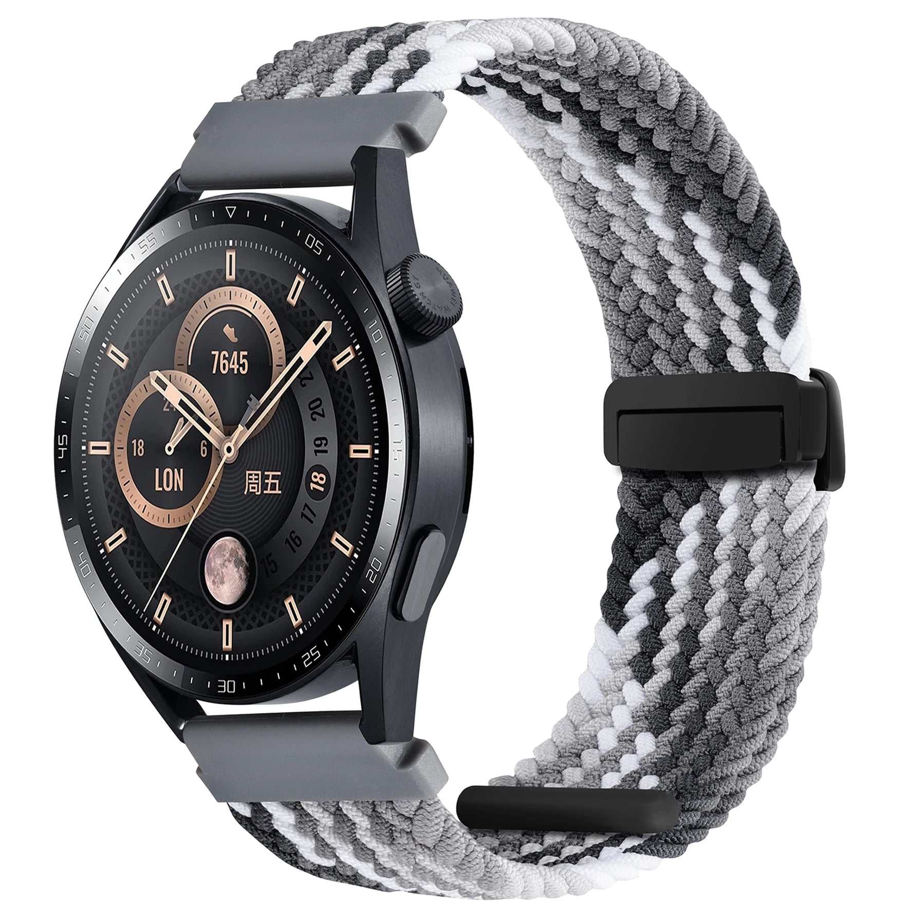 Nylon Braided Loop Strap For OPPO Watch X2  Band Replaced Bracelet