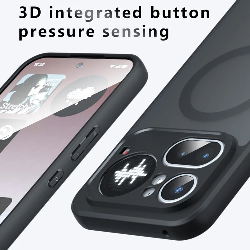 Anti-Fingerprint Matte Case For Nothing Phone 4a Pro