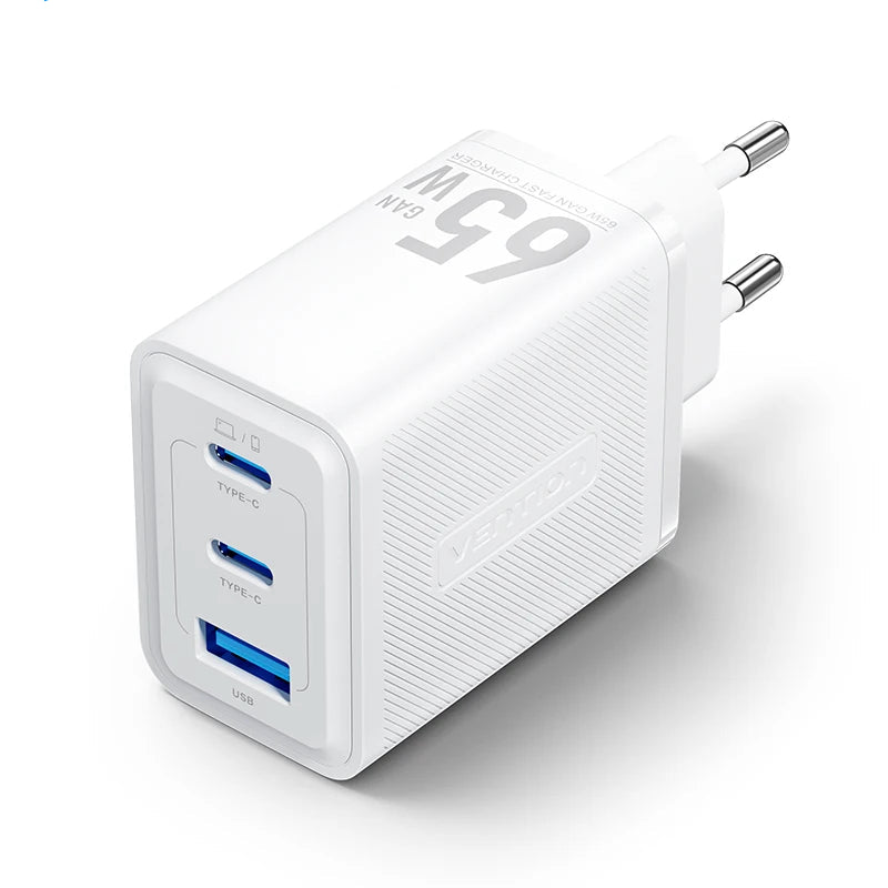 Vention 65W USB-C GaN Charger