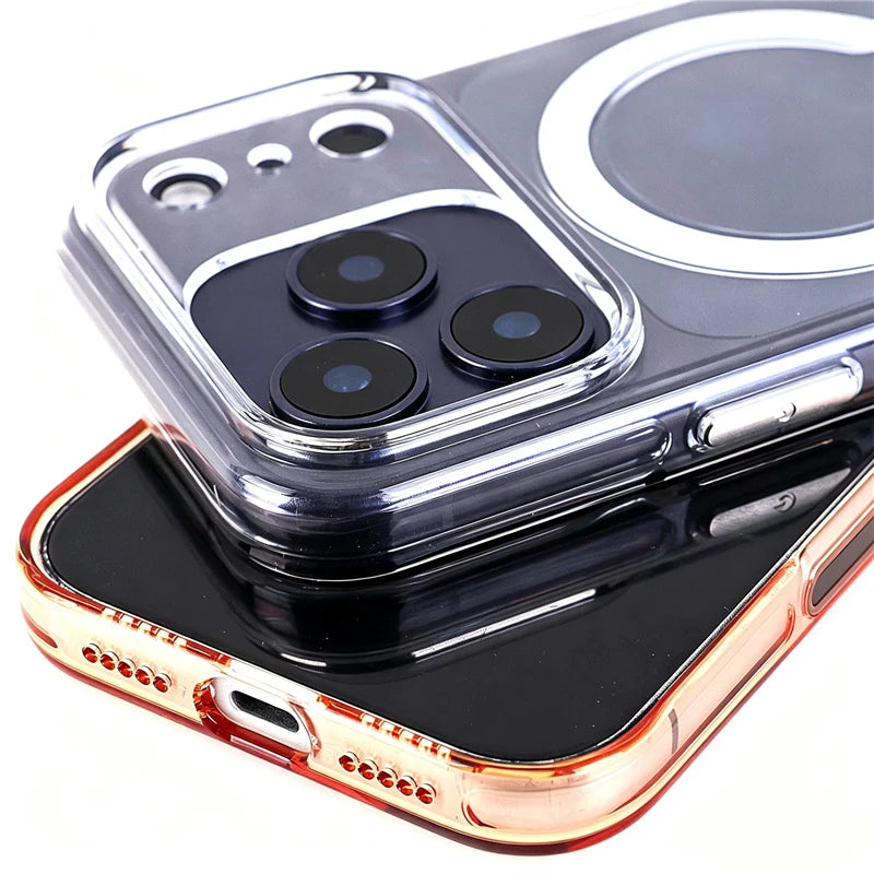 Clear MagSafe Case with Raised Camera Protection for iPhone 17 Series